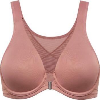 Women Front Closure Bras Posture Full Coverage Plus Size Underwire Unlined Back Support Plunge Seamless Bra
