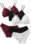 Women Sexy Lingerie Set Lace Matching Bra and Panty Set